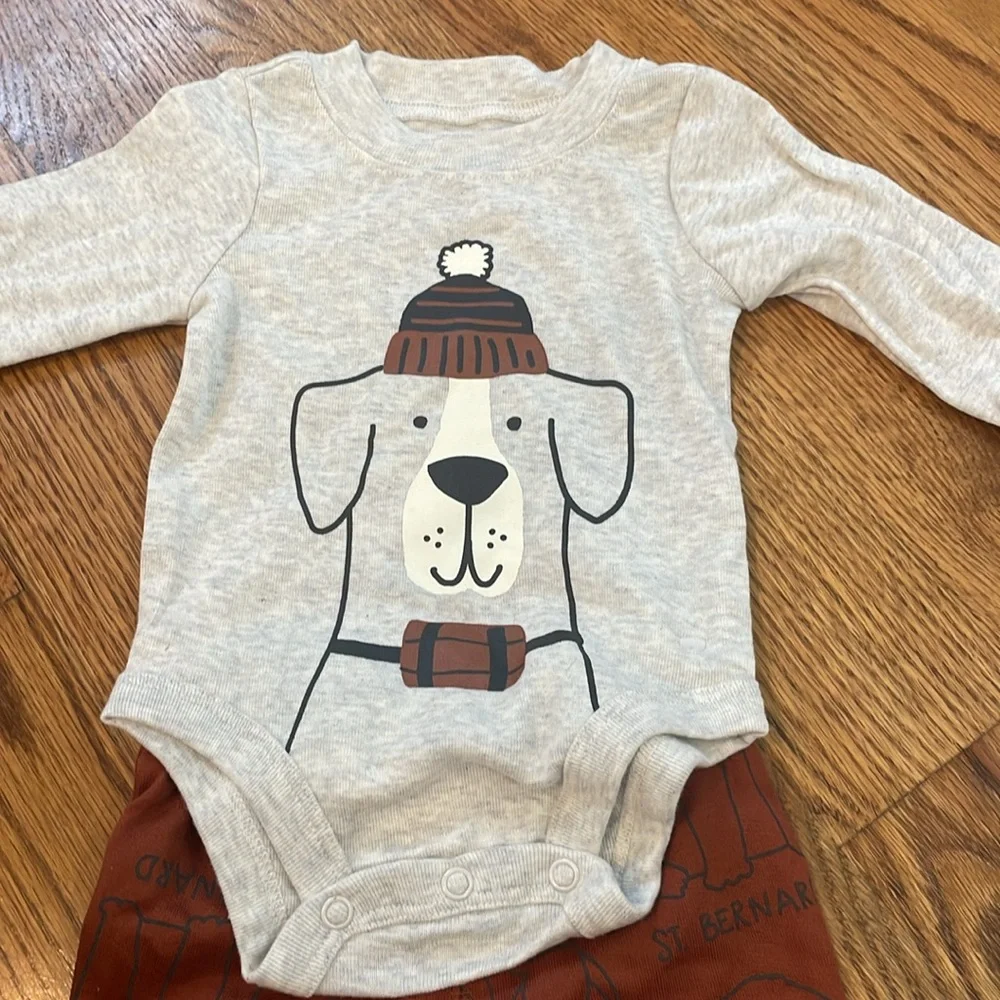 Carter’s Matching Set. Includes Shirt and Pants. Size 3 Months. New With Tags.